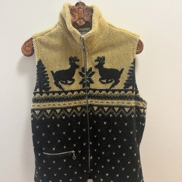Robert Kitchen Canada Vintage Fleece Vest - Picture 1 of 8